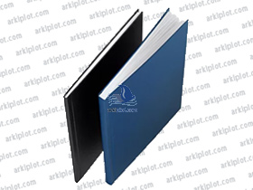 Tapas Channel rígida A4 24mm. Negra (10ud)