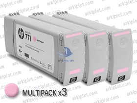 HP Nº771C magenta claro multipack 3x775ml.