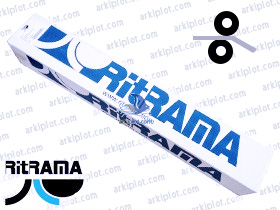 Ritrama Rijet-100 Airflow Transp. Brillo 100µ 1,37x50m 