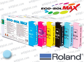 Roland EcoSol-Max cian claro 440ml.