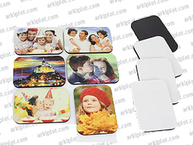 Imán rectángular 5x8cm Pack 20 uds.
